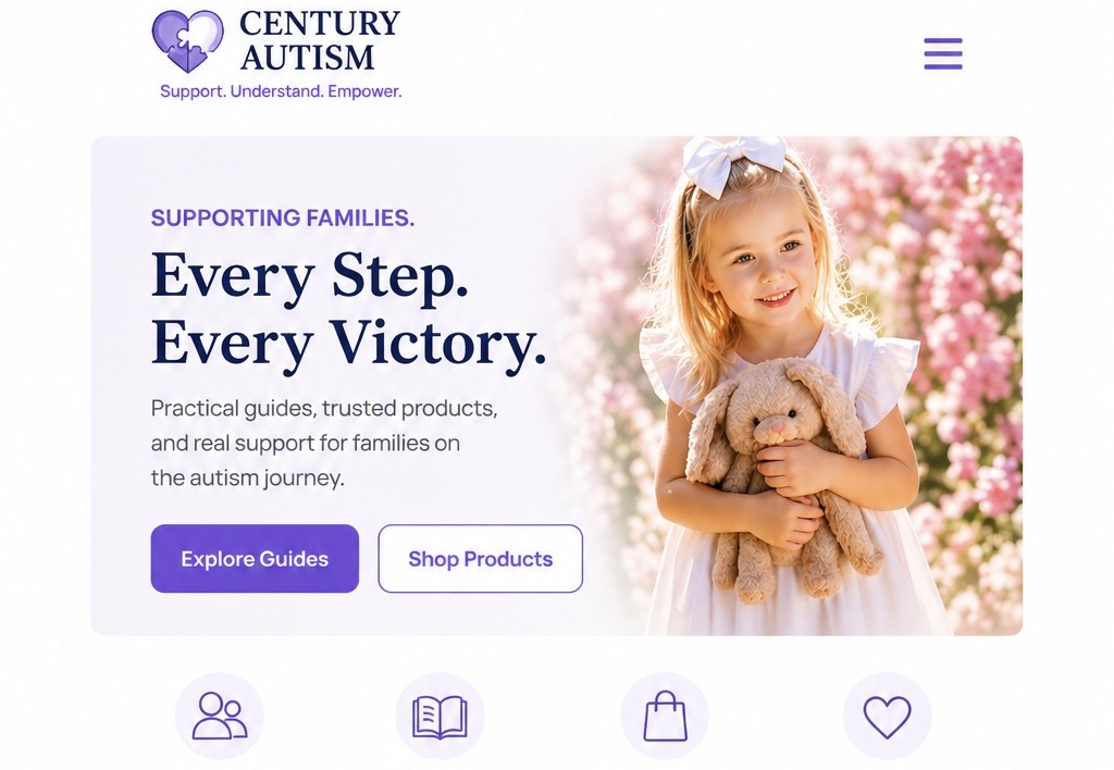Century Autism Mobile Header